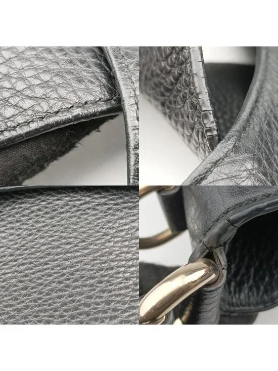 ★SOLD★ Gucci Emily Hobo Black Leather - Picture 16 of 16